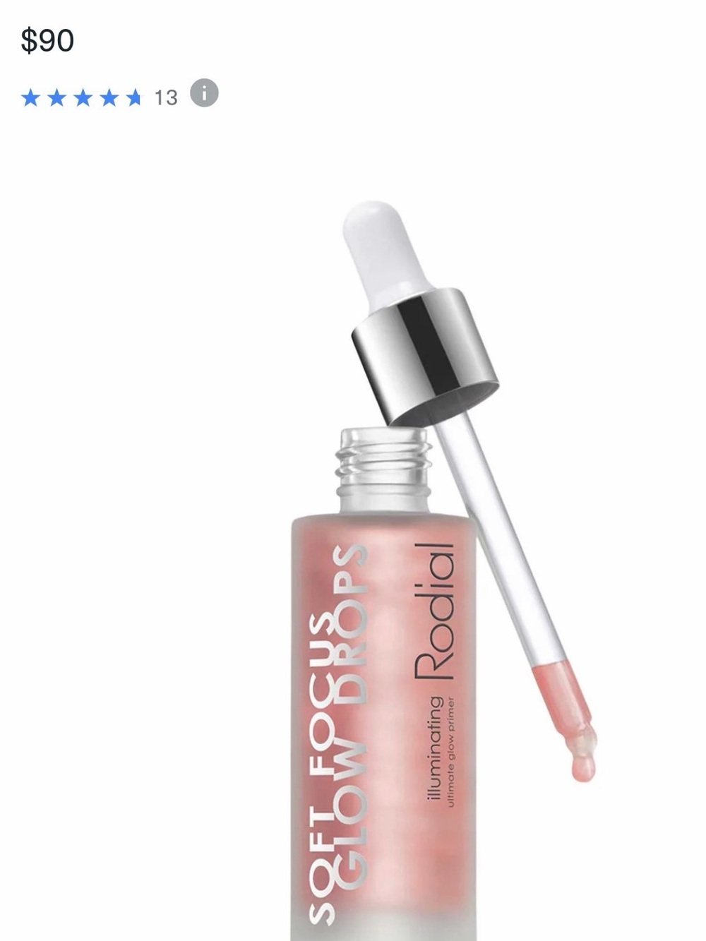 Rodial Soft Focus Glow Drops Illuminator - Rose Pink
